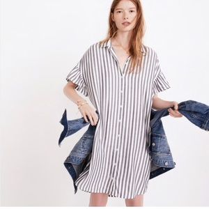 Madewell shirt dress size medium